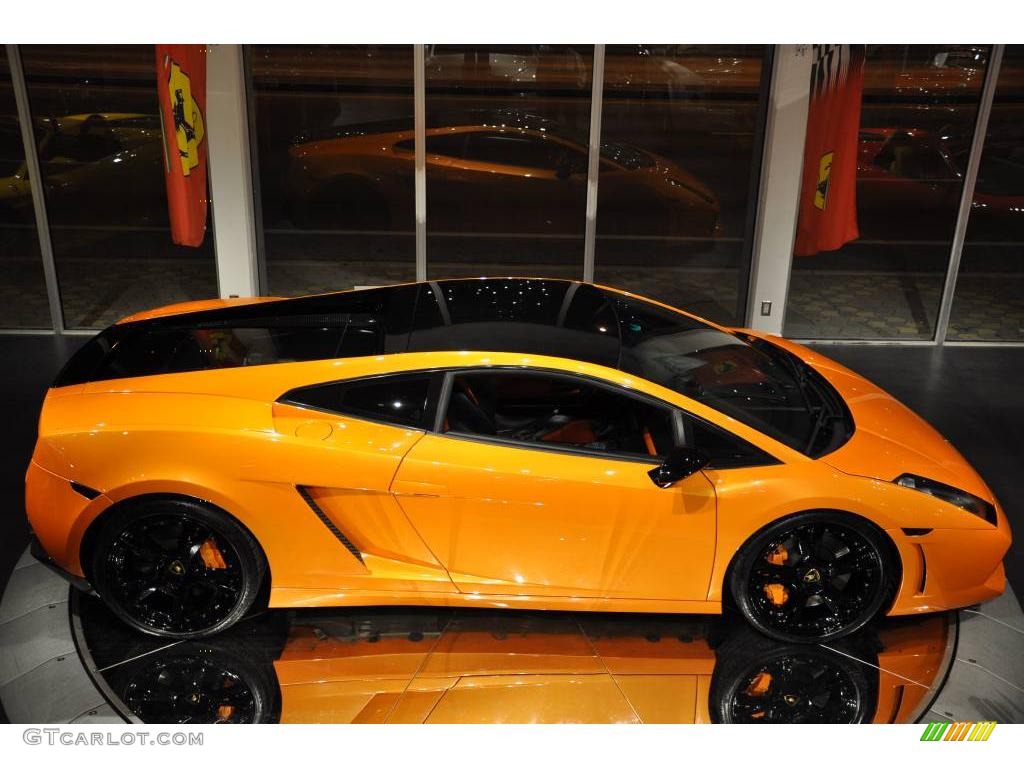 2004 Gallardo Coupe - Arancio Borealis / Nero Perseus photo #24