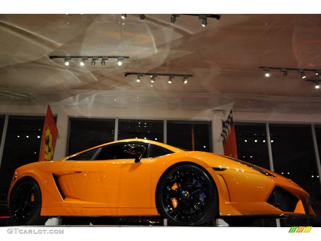 2004 Gallardo Coupe - Arancio Borealis / Nero Perseus photo #30
