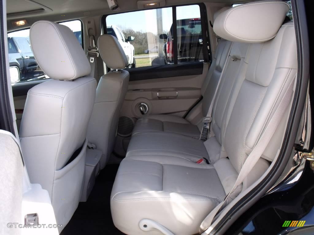 2006 Commander Limited - Black / Dark Slate Gray/Light Graystone photo #15