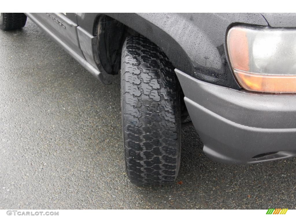 2000 Grand Cherokee Laredo 4x4 - Black / Agate photo #24