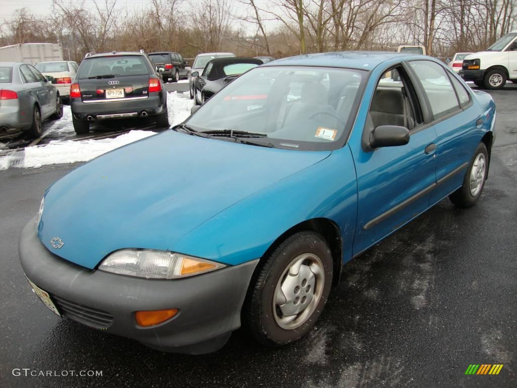 Teal Blue Metallic Chevrolet Cavalier