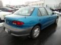 1995 Teal Blue Metallic Chevrolet Cavalier Sedan  photo #7