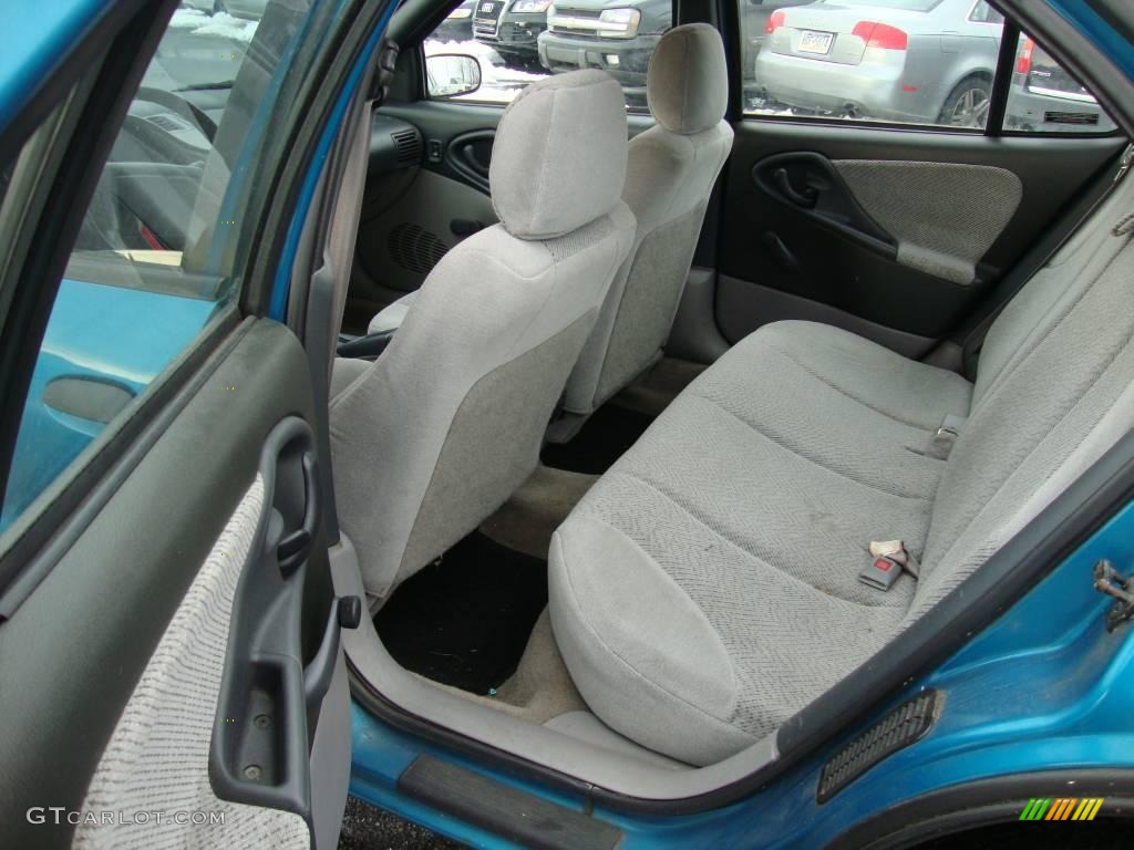 1995 Cavalier Sedan - Teal Blue Metallic / Gray photo #16