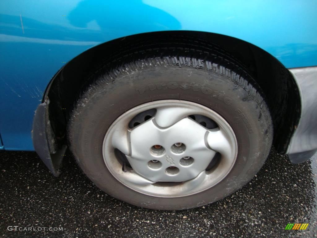 1995 Cavalier Sedan - Teal Blue Metallic / Gray photo #20