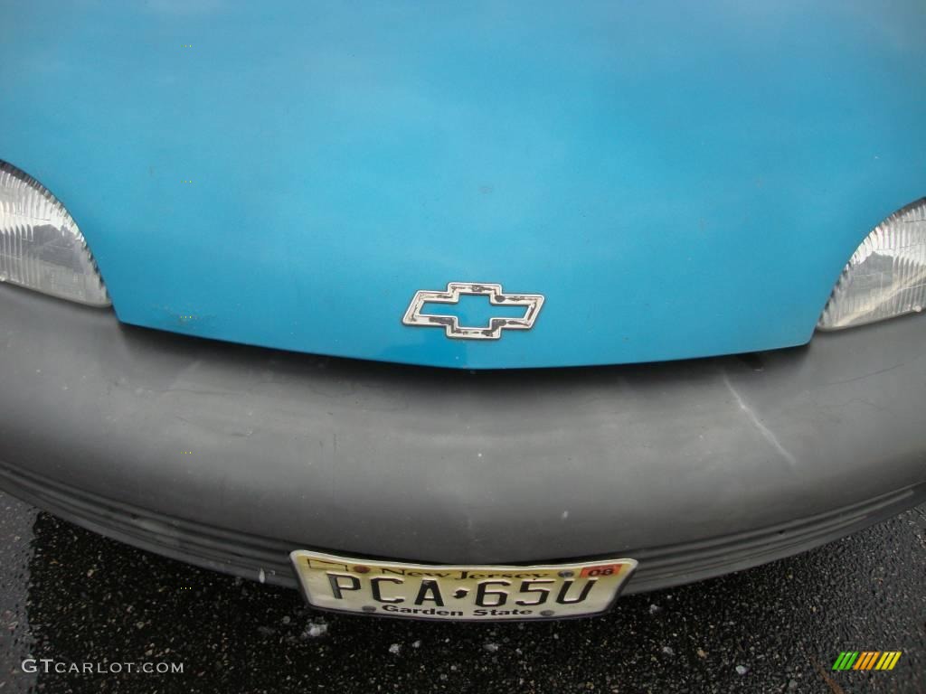 1995 Cavalier Sedan - Teal Blue Metallic / Gray photo #28