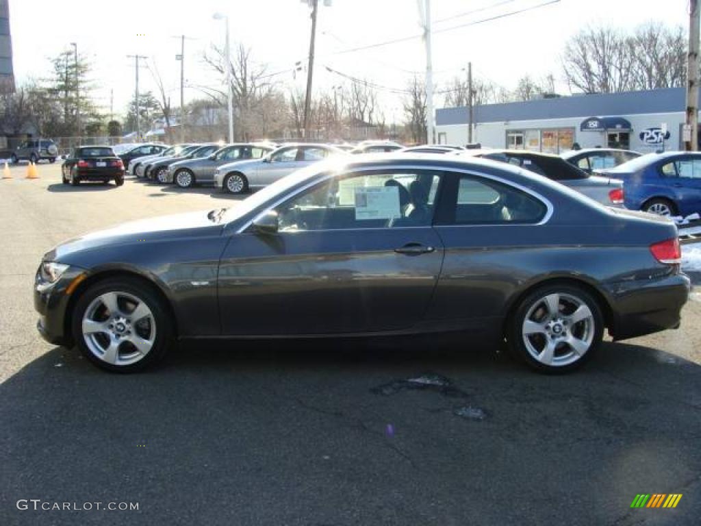 2007 3 Series 328xi Coupe - Sparkling Graphite Metallic / Black photo #5