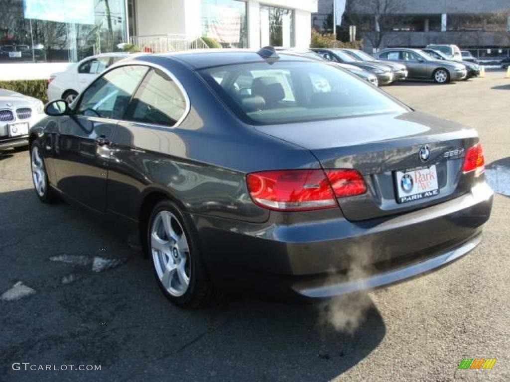 2007 3 Series 328xi Coupe - Sparkling Graphite Metallic / Black photo #6