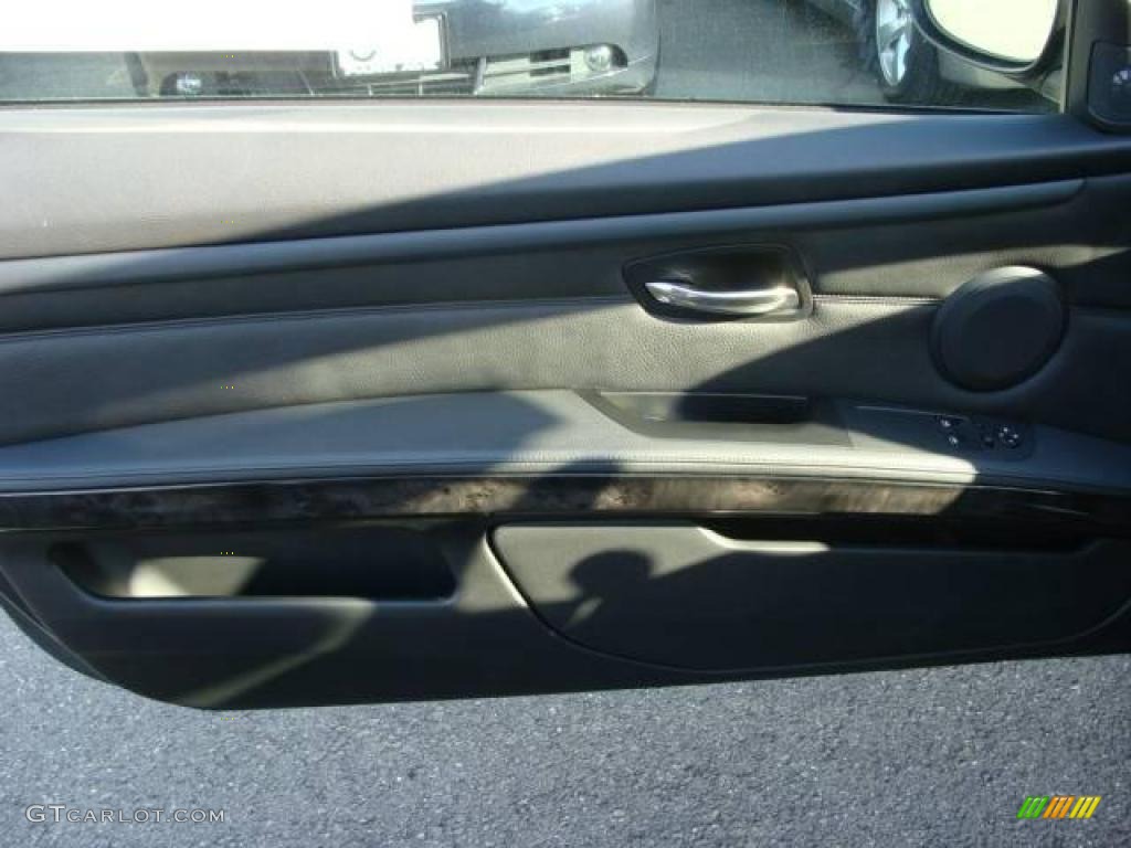 2007 3 Series 328xi Coupe - Sparkling Graphite Metallic / Black photo #9