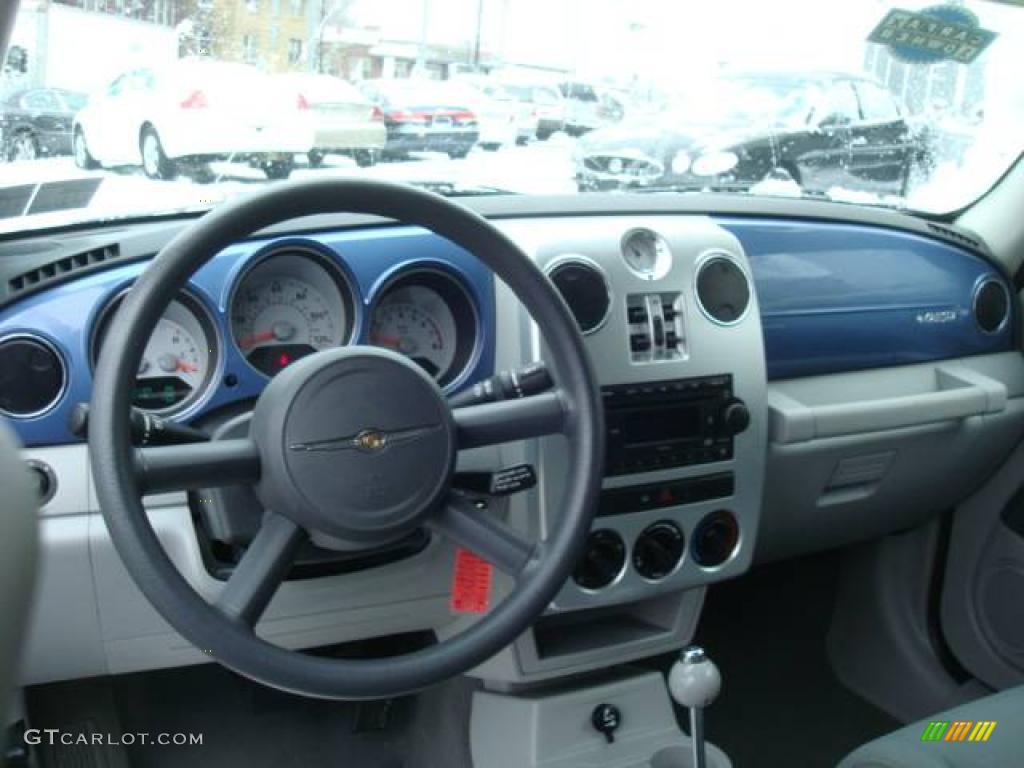 2007 PT Cruiser Touring - Marine Blue Pearl / Pastel Slate Gray photo #10