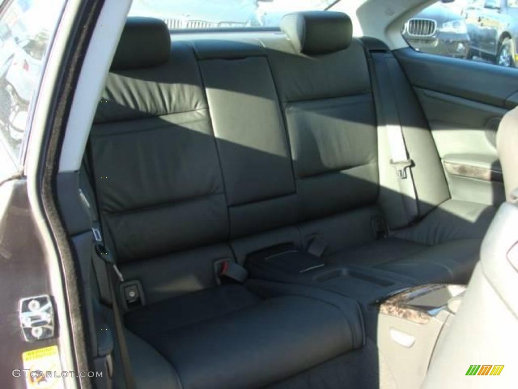 2007 3 Series 328xi Coupe - Sparkling Graphite Metallic / Black photo #21