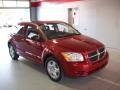 2008 Inferno Red Crystal Pearl Dodge Caliber SXT  photo #1