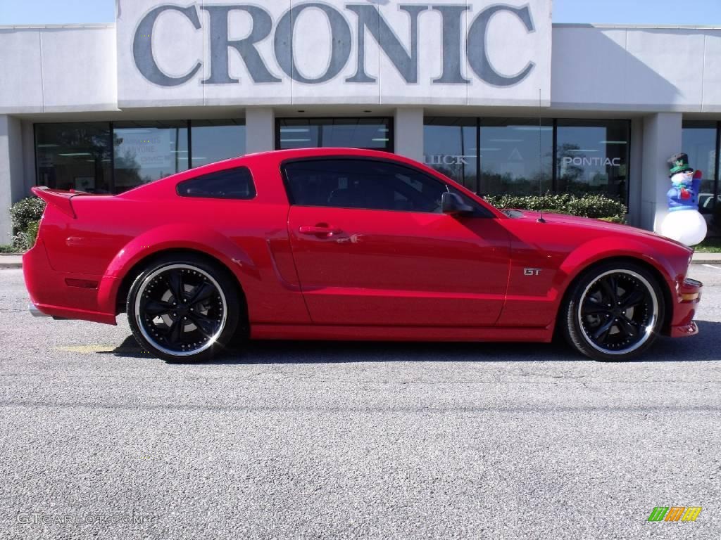 2005 Mustang GT Premium Coupe - Torch Red / Red Leather photo #1