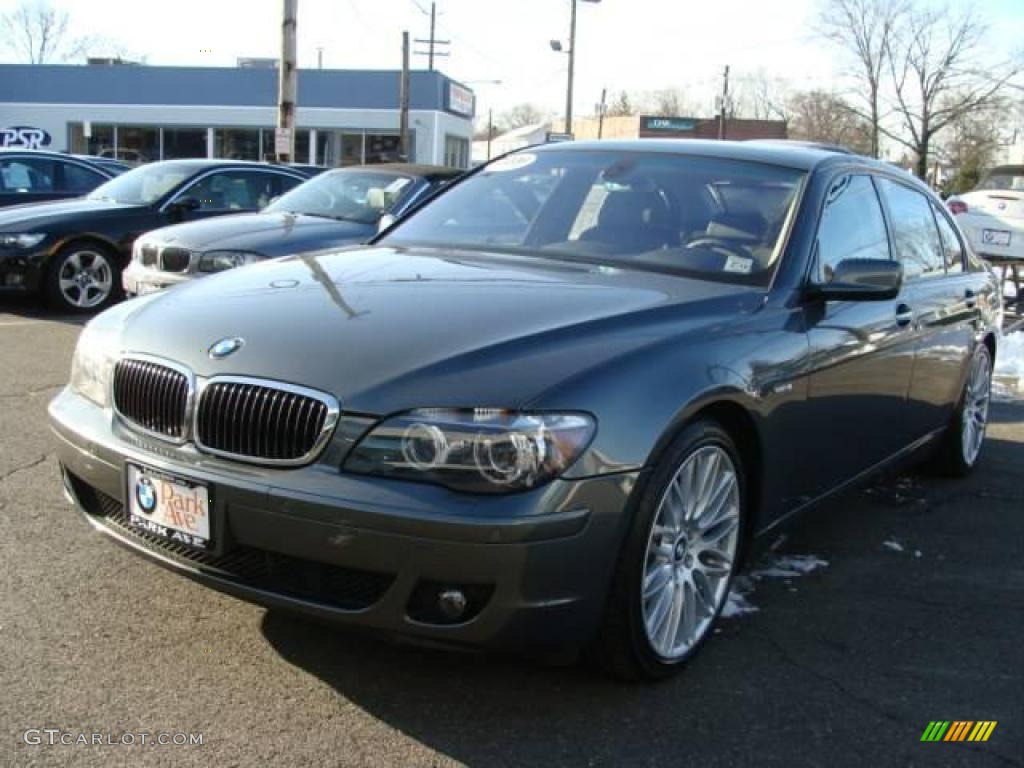2008 7 Series 750Li Sedan - Titanium Grey Metallic / Black photo #4