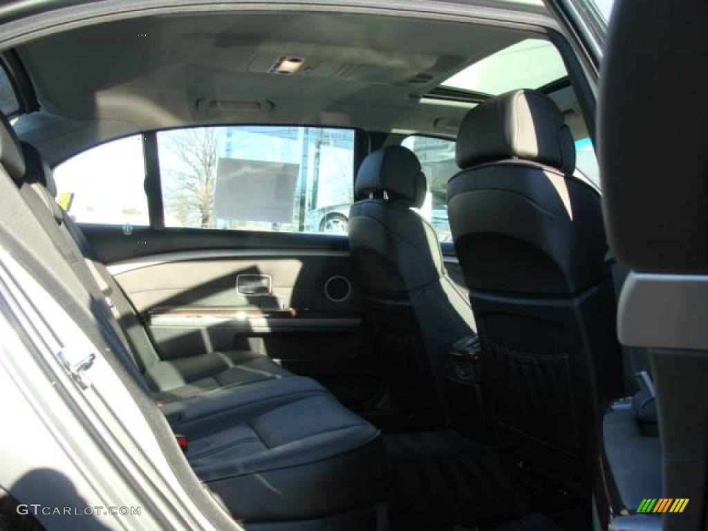 2008 7 Series 750Li Sedan - Titanium Grey Metallic / Black photo #20