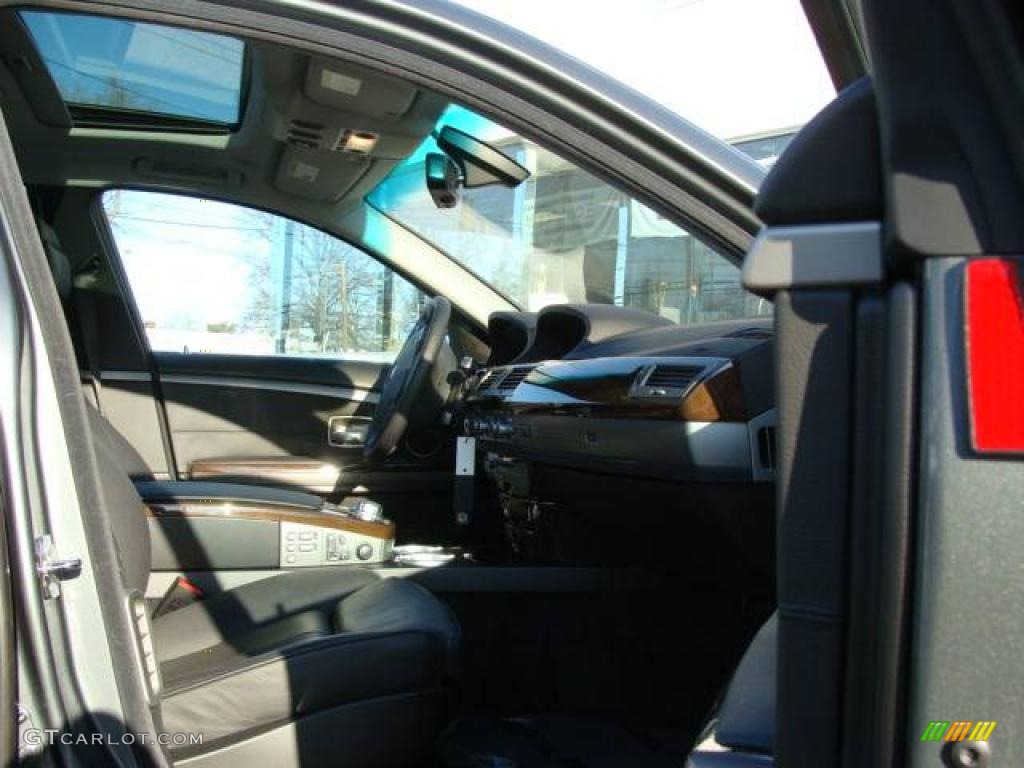 2008 7 Series 750Li Sedan - Titanium Grey Metallic / Black photo #22