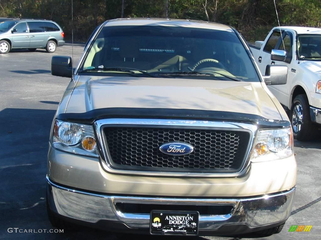 2008 F150 XLT SuperCrew - Pueblo Gold Metallic / Tan photo #1