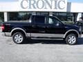 Black - F150 Lariat SuperCrew 4x4 Photo No. 1