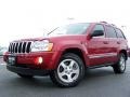 2005 Inferno Red Crystal Pearl Jeep Grand Cherokee Limited 4x4  photo #5