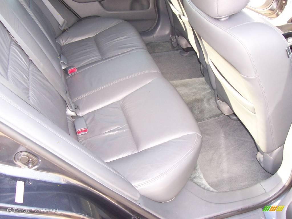 2007 Accord EX-L V6 Sedan - Graphite Pearl / Gray photo #9