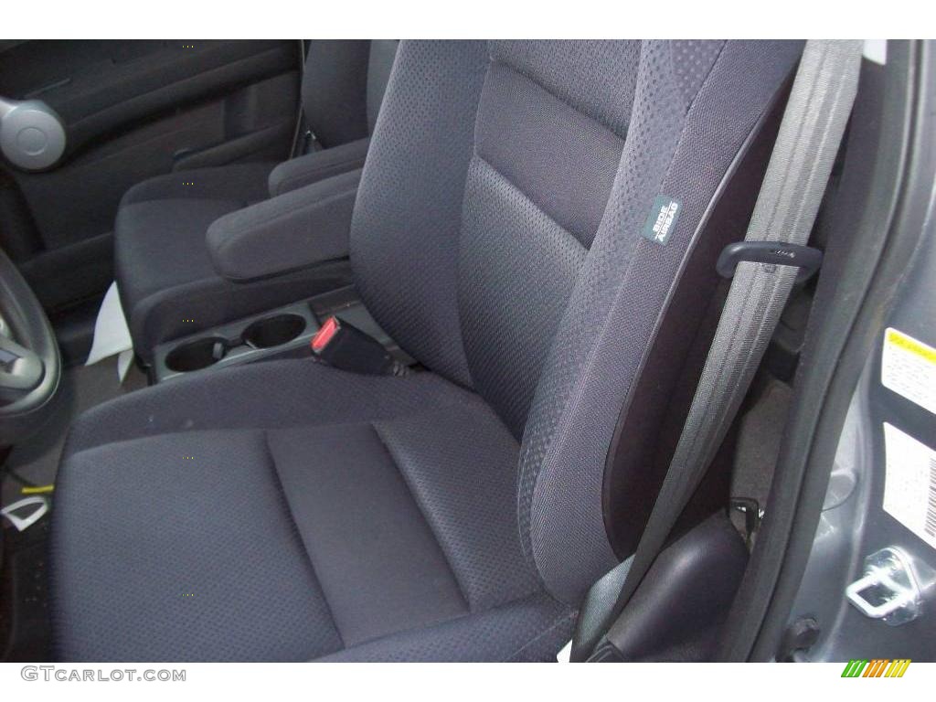 2007 CR-V LX 4WD - Whistler Silver Metallic / Black photo #6