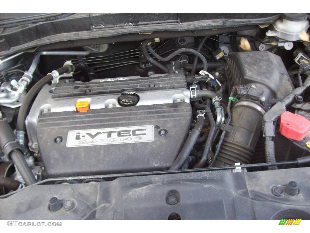 2007 CR-V LX 4WD - Whistler Silver Metallic / Black photo #8