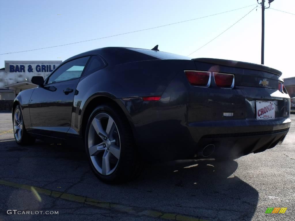 2010 Camaro SS/RS Coupe - Cyber Gray Metallic / Black photo #3