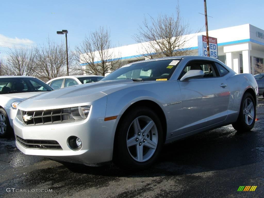 2010 Camaro LT Coupe - Silver Ice Metallic / Gray photo #1