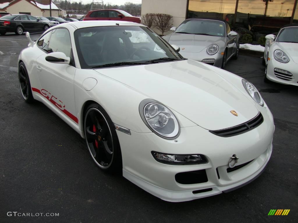 2007 911 GT3 - Carrara White / Black w/Alcantara photo #4