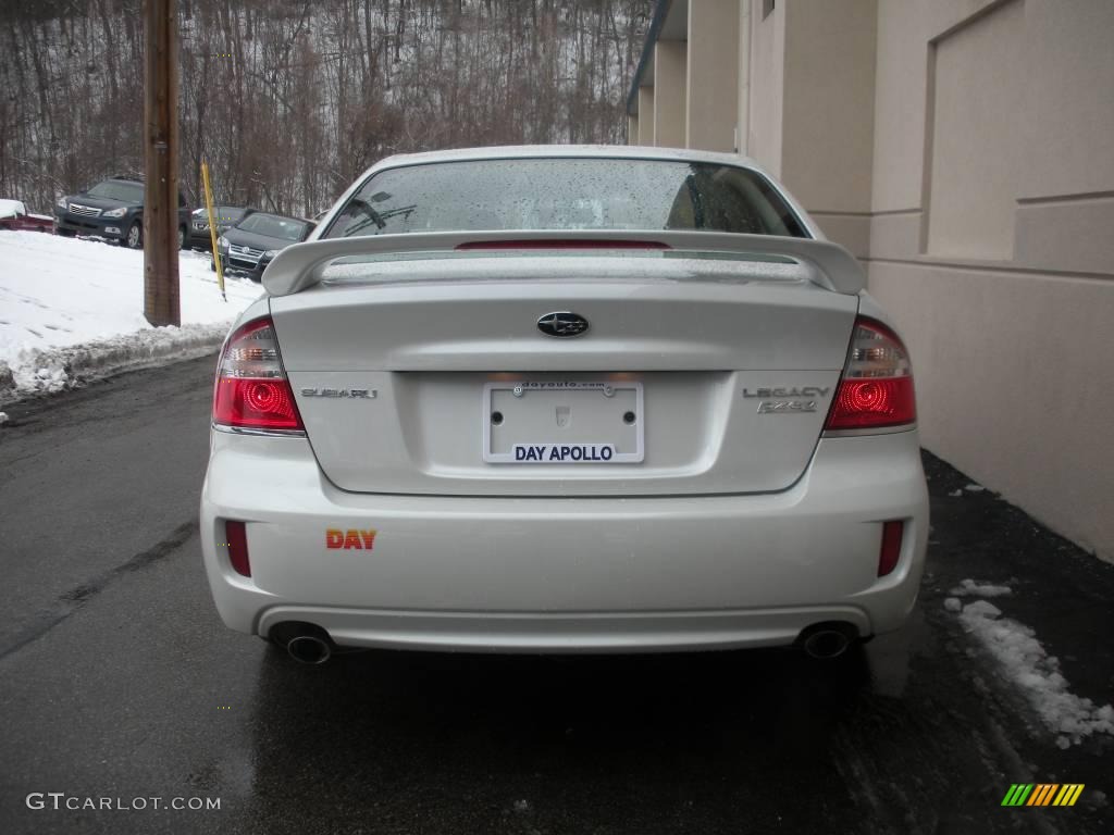 2008 Legacy 2.5i Sedan - Satin White Pearl / Warm Ivory photo #8