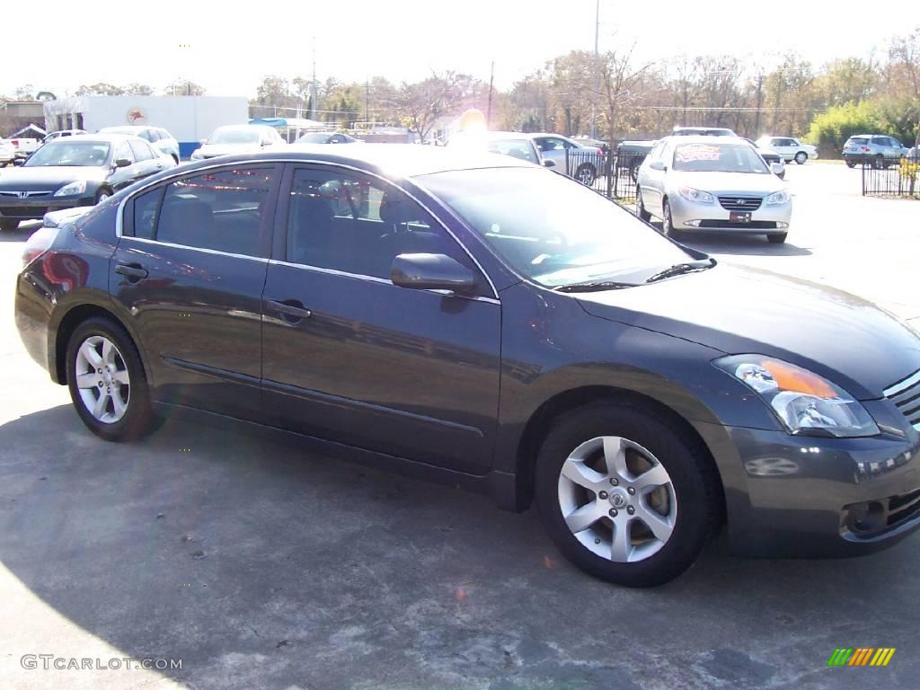 2007 Altima 2.5 S - Dark Slate Metallic / Charcoal photo #6