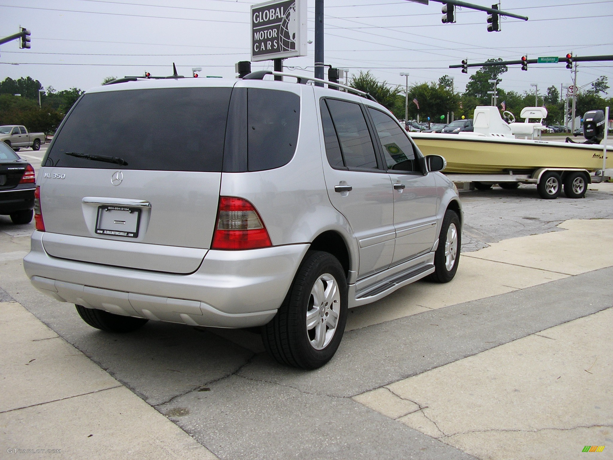 2005 ML 350 4Matic Special Edition - Brilliant Silver Metallic / Charcoal photo #6