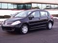 2009 Super Black Nissan Versa 1.8 S Hatchback  photo #1