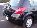 2009 Super Black Nissan Versa 1.8 S Hatchback  photo #17