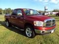 2007 Inferno Red Crystal Pearl Dodge Ram 1500 Thunder Road Quad Cab 4x4  photo #10