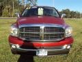 2007 Inferno Red Crystal Pearl Dodge Ram 1500 Thunder Road Quad Cab 4x4  photo #13