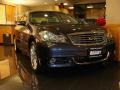 2010 Blue Slate Infiniti M 35x AWD Sedan  photo #1