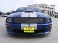 2008 Vista Blue Metallic Ford Mustang Shelby GT Coupe  photo #9