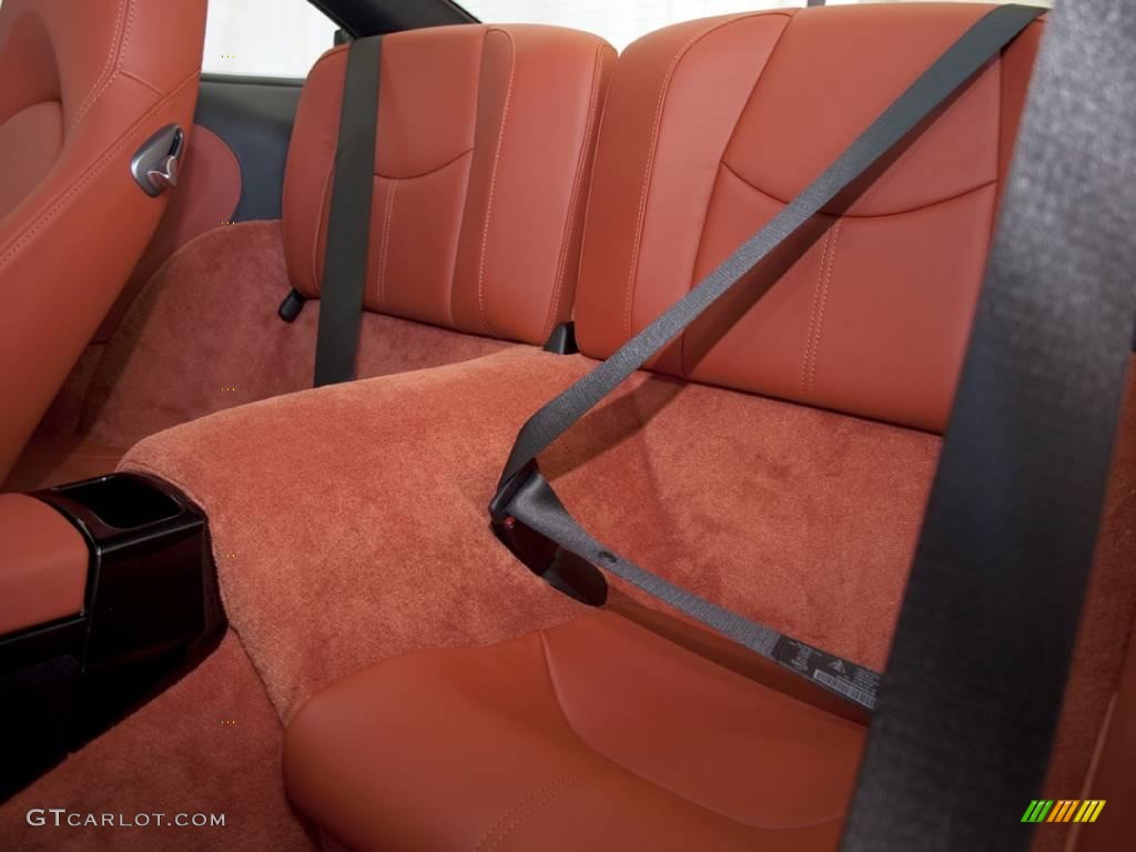 Black/Terracotta Interior 2010 Porsche 911 Carrera 4S Coupe Photo #23926978