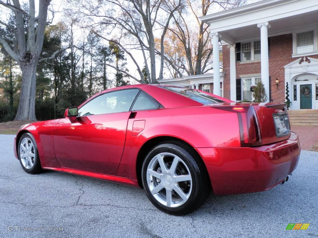 2004 XLR Roadster - Crimson Red Pearl / Ebony photo #4