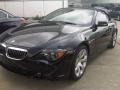 2007 Jet Black BMW 6 Series 650i Convertible  photo #1