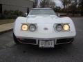 Classic White 1973 Chevrolet Corvette Coupe