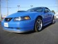 Azure Blue 2003 Ford Mustang Mach 1 Coupe