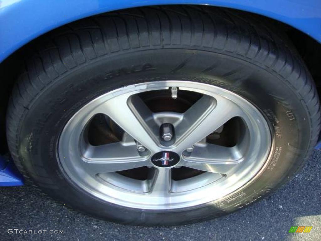 2003 Mustang Mach 1 Coupe - Azure Blue / Dark Charcoal photo #19