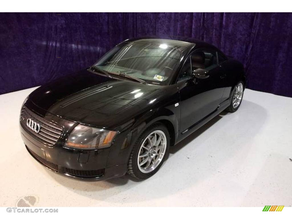 2001 TT 1.8T quattro Coupe - Brilliant Black / Ebony Black photo #15