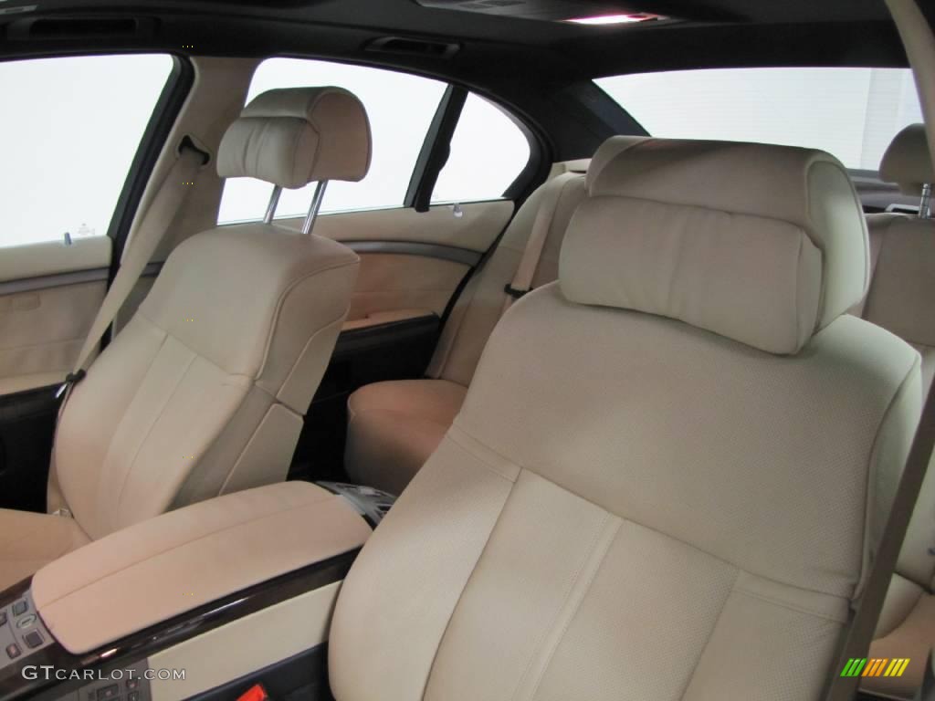 2008 7 Series 750i Sedan - Alpine White / Cream Beige photo #20