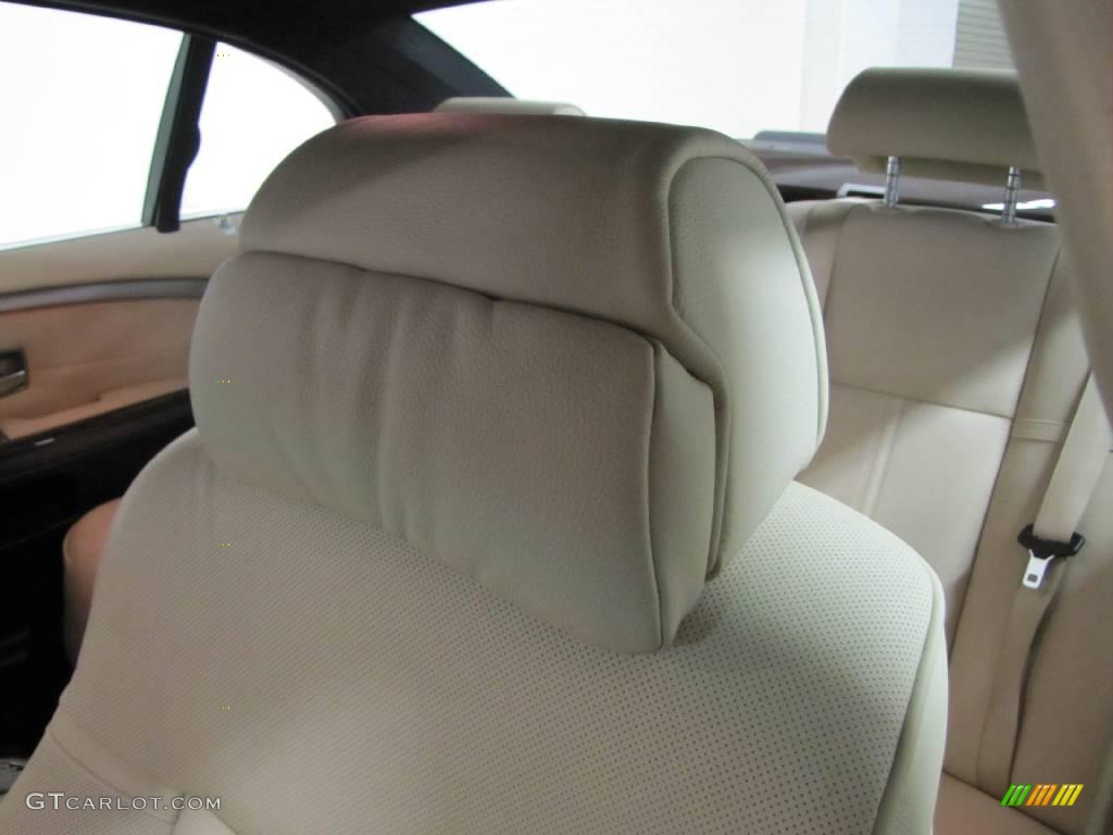 2008 7 Series 750i Sedan - Alpine White / Cream Beige photo #22