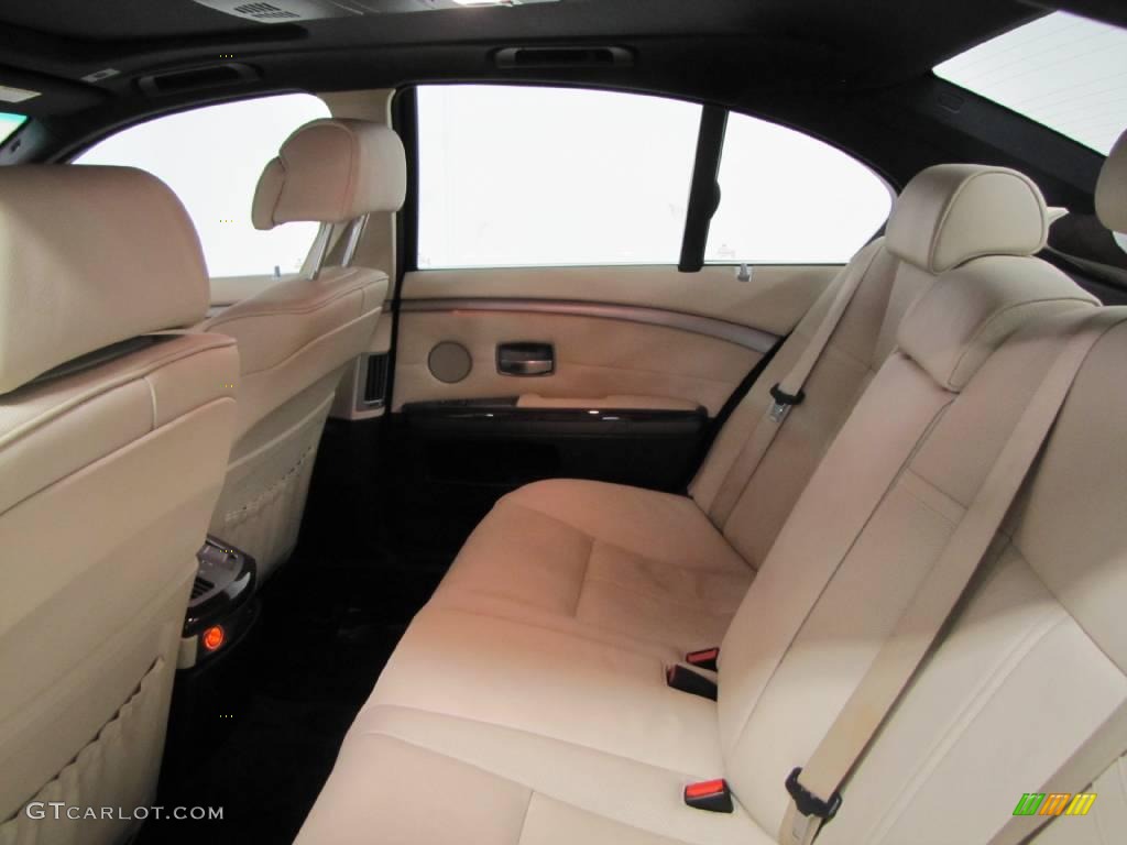 2008 7 Series 750i Sedan - Alpine White / Cream Beige photo #26