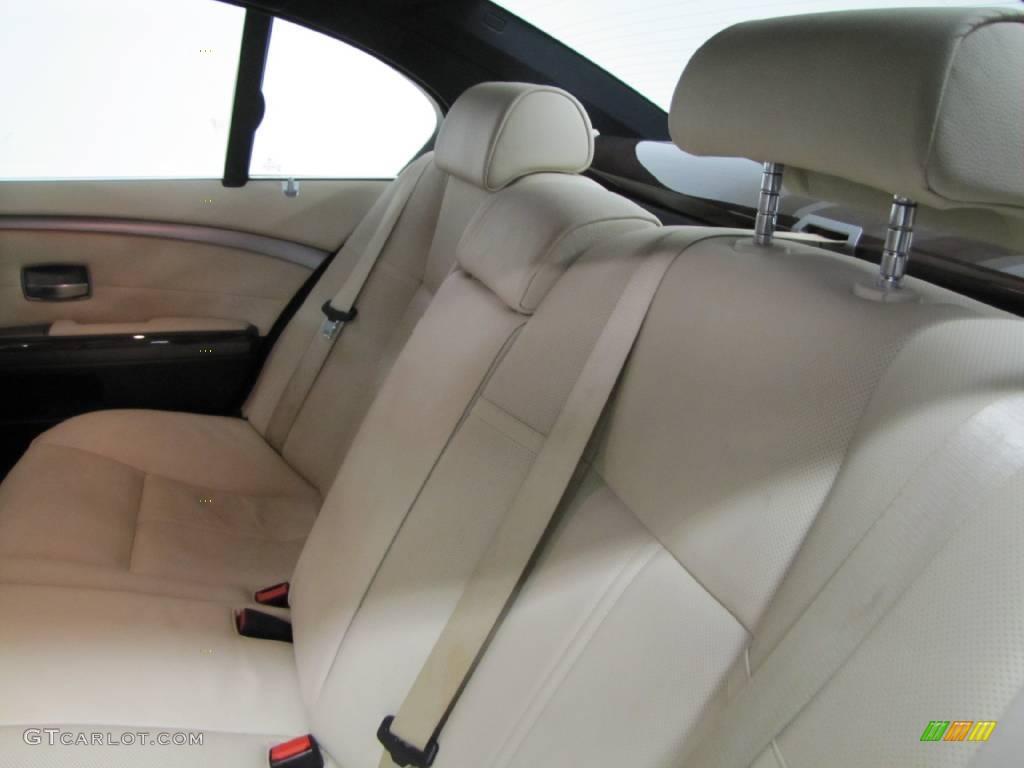 2008 7 Series 750i Sedan - Alpine White / Cream Beige photo #27