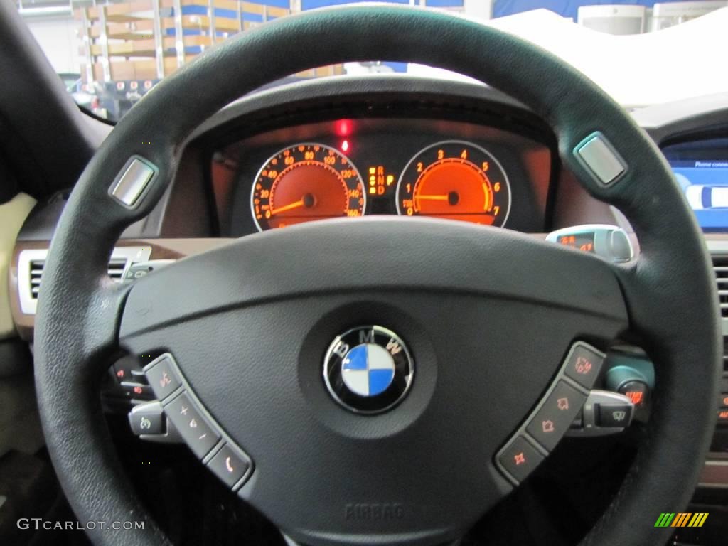2008 7 Series 750i Sedan - Alpine White / Cream Beige photo #32
