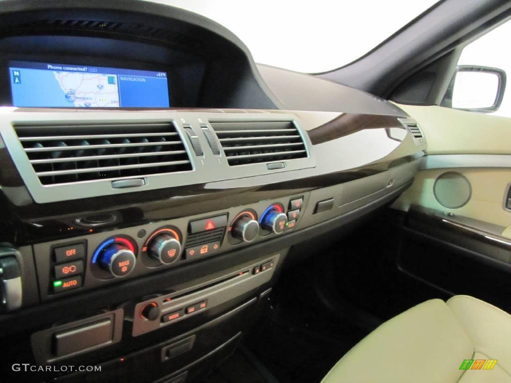 2008 7 Series 750i Sedan - Alpine White / Cream Beige photo #36